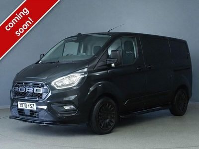 Used Ford Transit Custom Limited 130 HP (95 kW) 2020 Black Van