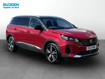 Used Peugeot 5008 Premium 130 HP (95 kW) 2021 Red SUV