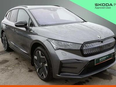 Used Skoda Enyaq iV vRS 250 kW (340 HP) 2024 Graphite grey metallic SUV