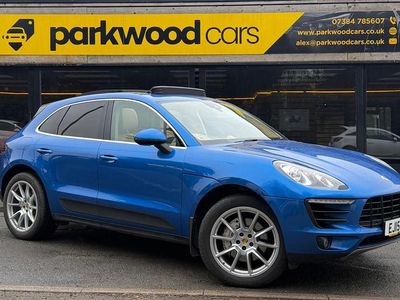 Used Porsche Macan 258 HP (189 kW) 2015 Blue SUV
