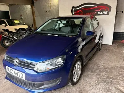 Used VW Polo SE 70 HP (51 kW) 2010 Blue Hatchback