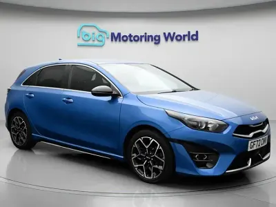 Używany Kia Ceed GT-Line 158 KM (116 kW) 2022 Niebieski Hatchback