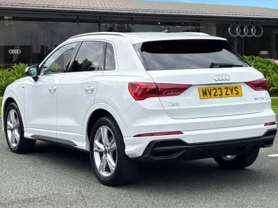 Used Audi Q3 S-Line 150 HP (110 kW) 2023 White SUV