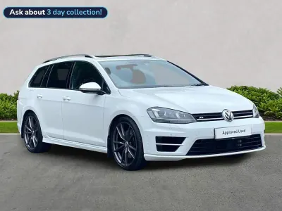 Used VW Golf VII R 300 HP (220 kW) 2016 White Estate