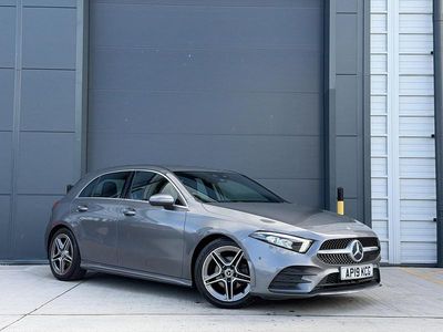 Used Mercedes A200 AMG Line Premium 163 HP (119 kW) 2019 Grey Hatchback