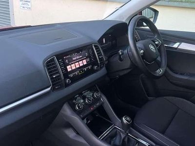 Used Skoda Karoq SE Drive 116 HP (85 kW) 2023 Exclusive paint  velvet red  SUV