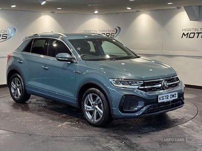 Used VW T-Roc R-line 150 HP (110 kW) 2023 Blue SUV
