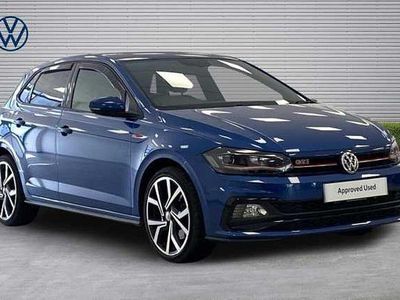 Used VW Polo GTI 200 HP (147 kW) 2020 Blue Hatchback