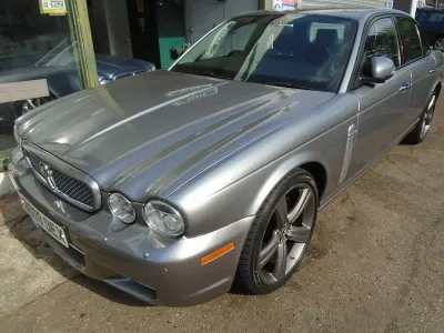 Used Jaguar XJR Supercharged 400 HP (294 kW) 2008 Grey Sedan