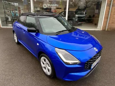 New Suzuki Swift 82 HP (60 kW) 2026 Frontier blue / super black Hatchback