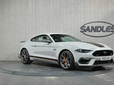 Second-hand Ford Mustang Mach 1 460 CP (338 kW) 2021 Argintiu Coupe