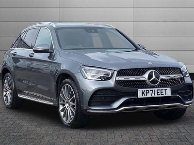 Used Mercedes GLC220 AMG Line Premium 194 HP (142 kW) 2022 Selenite grey Estate