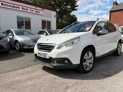 Used Peugeot 2008 115 HP (84 kW) 2014 White SUV