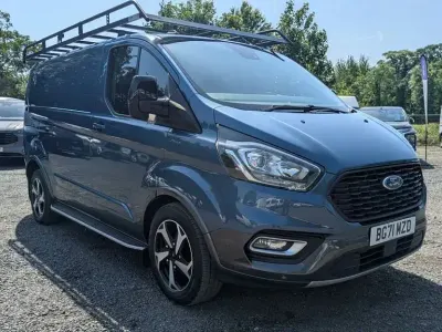 Used Ford Transit Custom Active 130 HP (95 kW) 2021 Blue Van