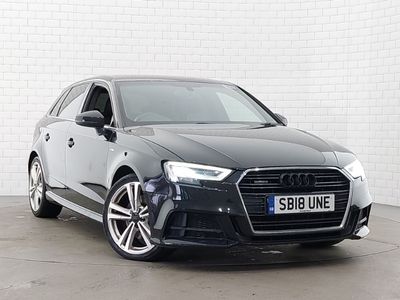 used Audi A3 2.0 TDI 184 Quattro S Line 5dr S Tronic [7 Speed]