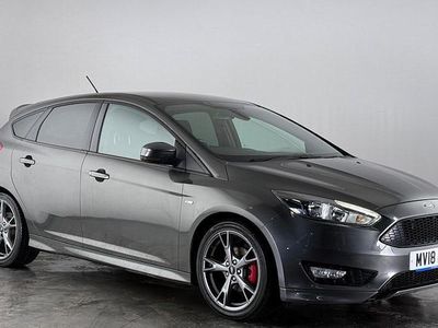 Grey Used 2017 Ford Focus ST-Line X Hatchback | £8,450 (Fair price)