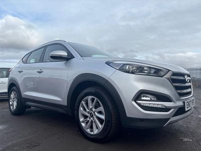 Gebraucht Hyundai Tucson SE 116 PS (85 kW) 2017 Silber SUV