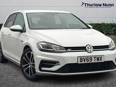 Used VW Golf VII R-line 150 HP (110 kW) 2019 White Hatchback