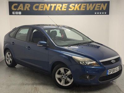 Used Ford Focus Zetec 2008 Blue Hatchback