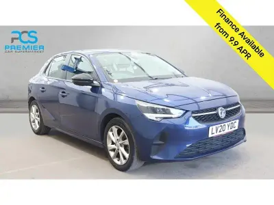 Used Vauxhall Corsa 75 HP (55 kW) 2020 Navy blue Hatchback