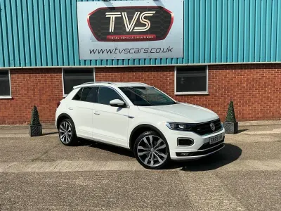 Used VW T-Roc R-line 190 HP (139 kW) 2019 White SUV