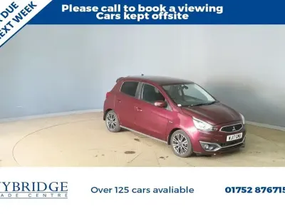 Used Mitsubishi Mirage 79 HP (58 kW) 2017 Mauve/purple Hatchback