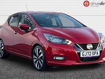 Used Nissan Micra Tekna 92 HP (67 kW) 2022 Red Hatchback