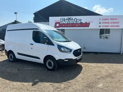 Used Ford Transit Custom 105 HP (77 kW) 2020 White Van