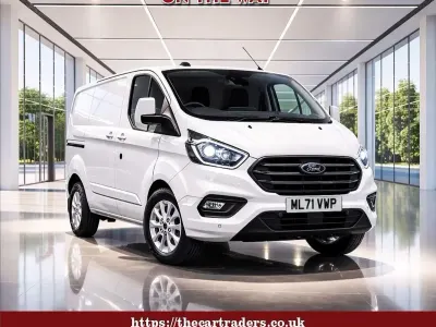 Begagnad Ford Transit Custom Limited 2021 Vit Van
