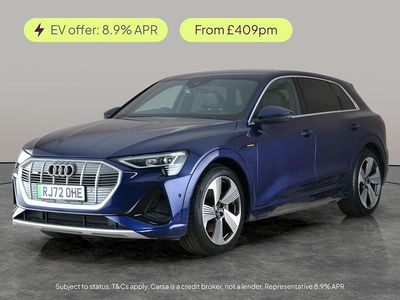 Used Audi e-tron S-Line 230 kW (313 HP) 2022 Blue SUV