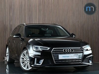 Used Audi A4 S-Line 190 HP (139 kW) 2019 Black Estate