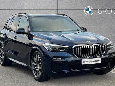 Blue Used 2021 BMW X5 M Sport SUV | £38,475 (Good price)