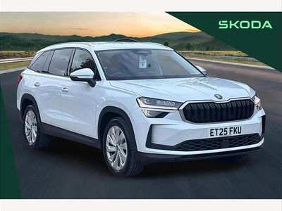 Used Skoda Kodiaq SE L 150 HP (110 kW) 2025 Moon white metallic SUV