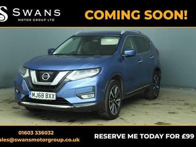Used Nissan X-Trail Tekna 163 HP (119 kW) 2018 Blue SUV