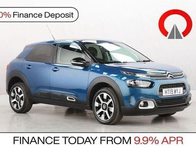 Used Citroën C4 Cactus Flair 110 HP (80 kW) 2019 Blue Hatchback