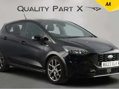 Used Ford Fiesta ST-Line 100 HP (73 kW) 2023 Black Hatchback
