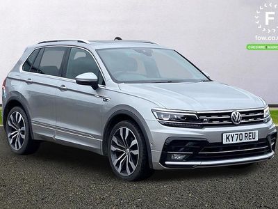 Used VW Tiguan R-line 150 HP (110 kW) 2020 Silver SUV