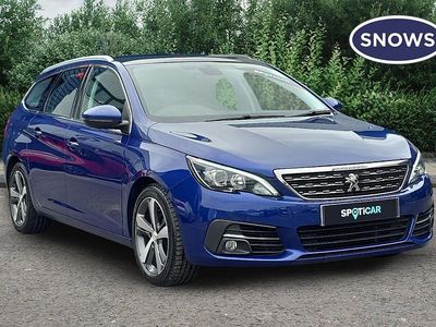 Used Peugeot 308 Allure 131 HP (96 kW) 2019 Magnetic blue