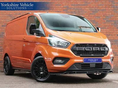 Used Ford Transit Custom Trend 130 HP (95 kW) 2019 Orange Van