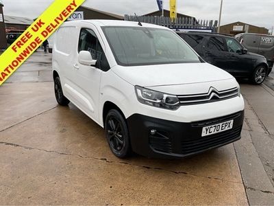 used Citroën Berlingo 1.5 1000 DRIVER PANEL VAN M BLUEHDI WITH A/CON, CRUISE, NAV & MUCH MORE S/S 101 BHP