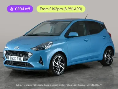 Used Hyundai i10 Premium 84 HP (61 kW) 2020 Turquoise Hatchback