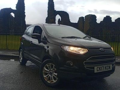 Black Used 2017 Ford Ecosport Zetec SUV | £4,999 (Fair price)