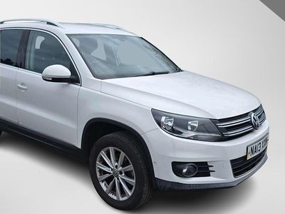 Used VW Tiguan SE 140 HP (102 kW) 2013 White SUV
