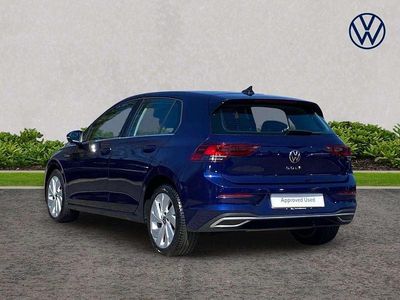 Used VW Golf VIII Style 150 HP (110 kW) 2022 Blue Hatchback