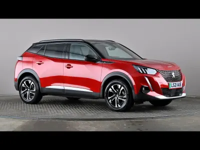 Used Peugeot 2008 GTi 100 kW (136 HP) 2021 Red SUV
