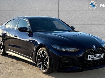 Blue Used 2025 BMW 420 Gran Coupé M Sport Coupe | £36,491 (Good price)