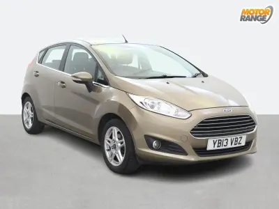 Used Ford Fiesta Zetec 2013 Brown Hatchback