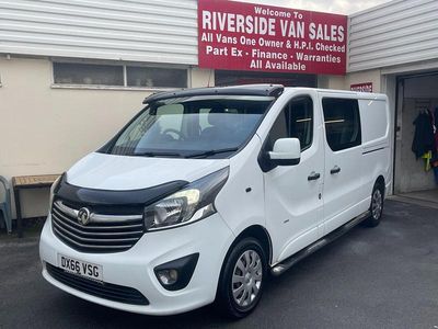 Used Vauxhall Vivaro Sportive 115 HP (84 kW) 2016 White MPV