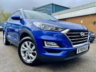 Usado Hyundai Tucson SE 132 HP (97 kW) 2019 Azul SUV