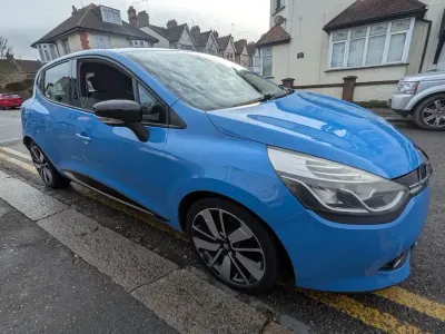 Used Renault Clio Dynamique 90 HP (66 kW) 2013 Blue Hatchback